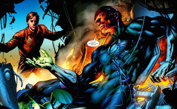 Abin Sur cedió el anillo